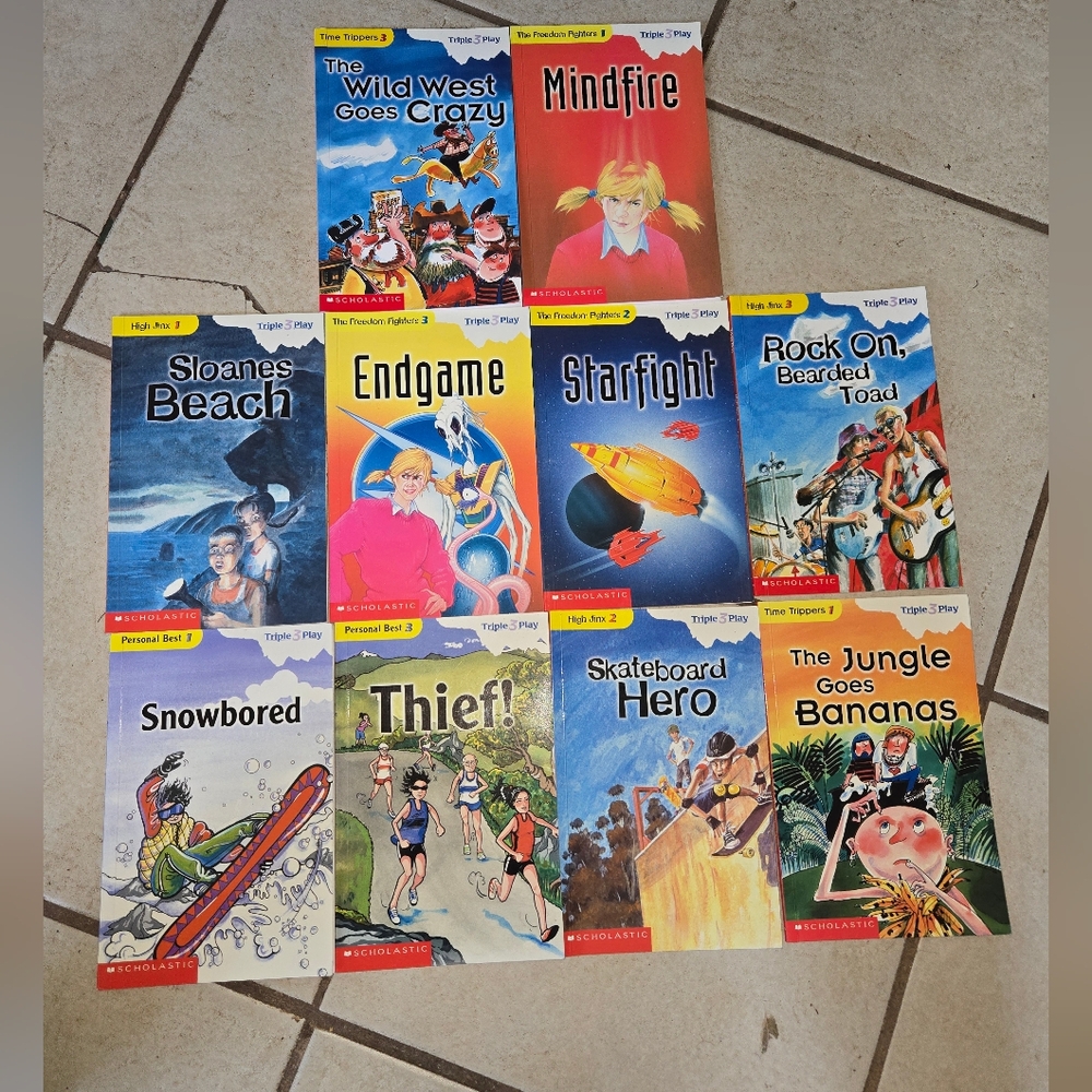 Triple Play Series : Freedom Fighters : Endgame by Jenny PAUSACKER Lot Of  10